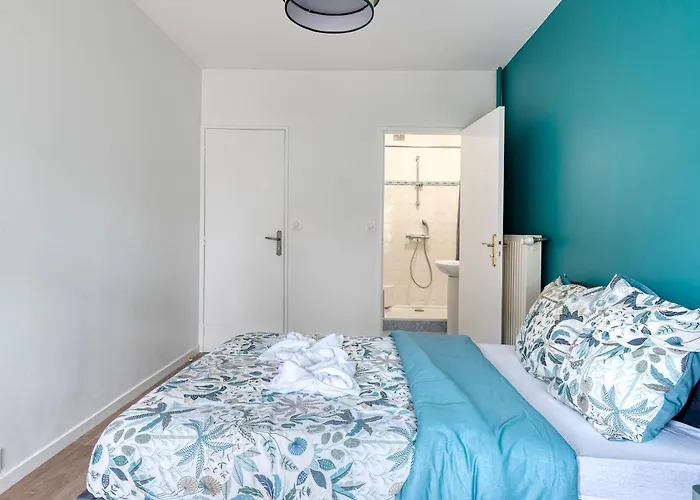 Le 8eme Art - Ps4 Pour Long Sejour, 4 Chambres, Grand Espace, Balcon & Parking Gratuit Inclus Apartmán Angers