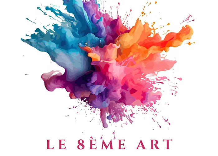 Apartmán Le 8eme Art - Ps4 Pour Long Sejour, 4 Chambres, Grand Espace, Balcon & Parking Gratuit Inclus