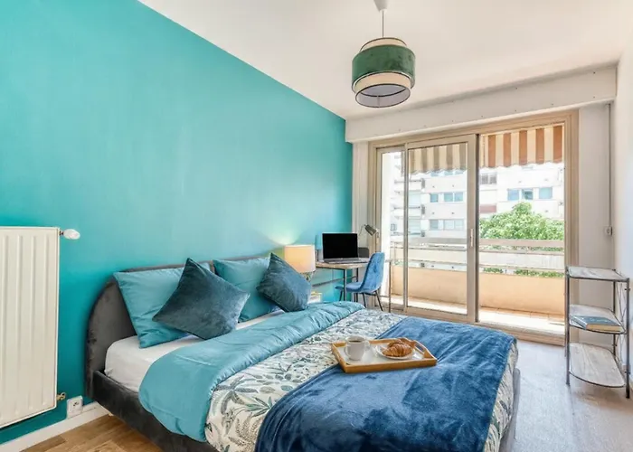 Le 8eme Art - Ps4 Pour Long Sejour, 4 Chambres, Grand Espace, Balcon & Parking Gratuit Inclus Apartmán *