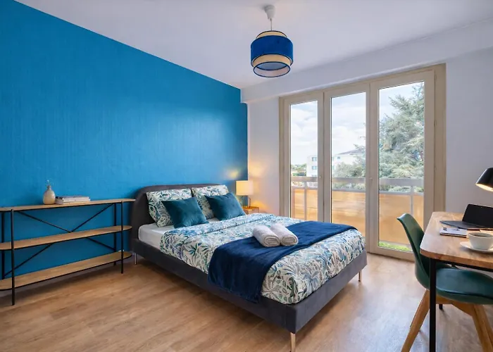 Le 8e Art - 8 Personnes, 4 Chambres, Ideal Groupes, Parking, Wifi * 앙제